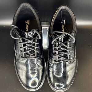 Bates Shiny Black Men's Oxfords
